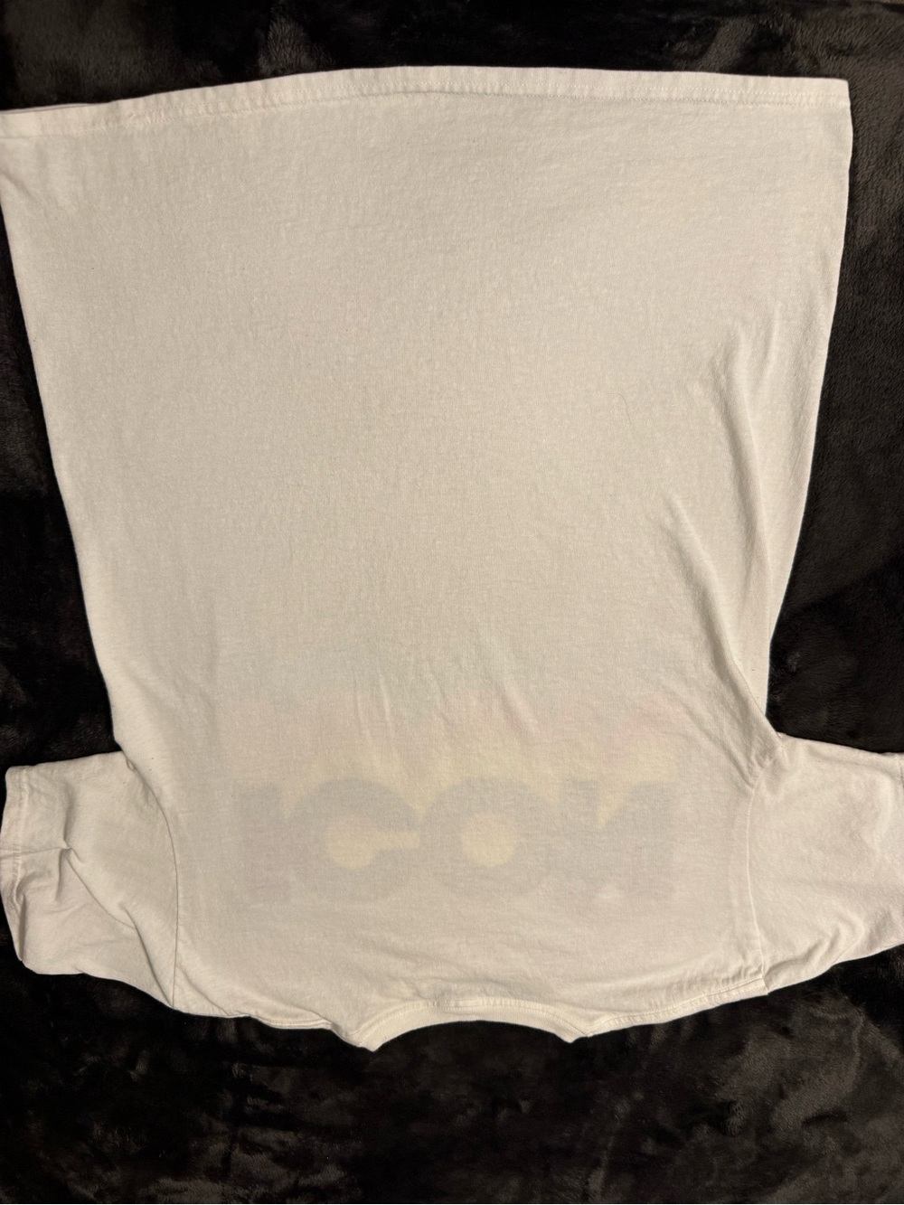 ICON White T-Shirt with Rainbow Gradient Logo - Picture 5 of 6